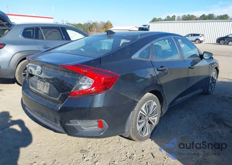 2017 Honda Civic Ex-T from USA, damaged, VIN 19XFC1F33HE012011